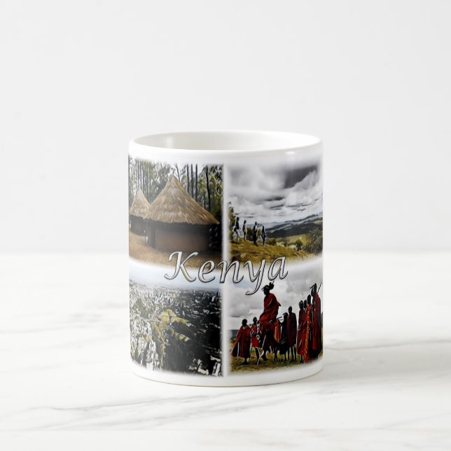 Kenia - Mosaik - Kaffeetasse (Mittel)