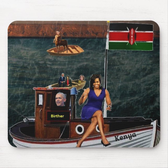 Kenia nach Kenia Mousepad (Vorne)