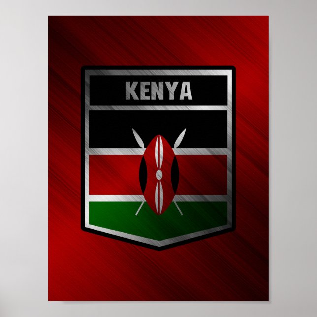Kenia Poster (Vorne)