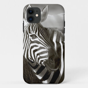 Kenia. Schwarz-Weiß von Zebra und Ebene. title_seo2