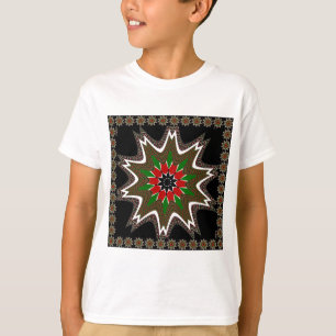 Kenianische Flaggenfarben Kunst Druck/Grafik T-Shirt