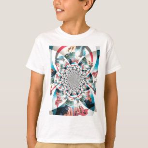 Kenianischer Teppich-Kaleidoskop-Kunstprint T-Shirt