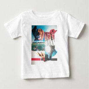 Kenias kultureller Roaring Pride Sipping Serenity: Baby T-shirt