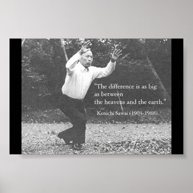 Kenichi Sawai Poster (Vorne)