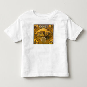 Kenilworth orange LabelRiverside, CA Kleinkind T-shirt