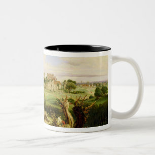 Kenilworth Schloss, Warwickshire, 1840 (Öl auf Zweifarbige Tasse