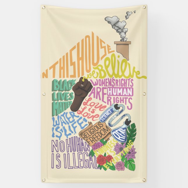 Kenji Kimura Kindness ist alles Außenbanner Banner (Vertikal)