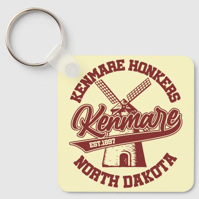 Kenmare, North Dakota Schlüsselanhänger (Vorderseite)