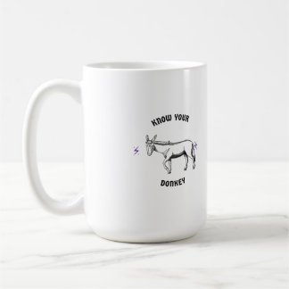 kenne deinen Esel Kaffeetasse