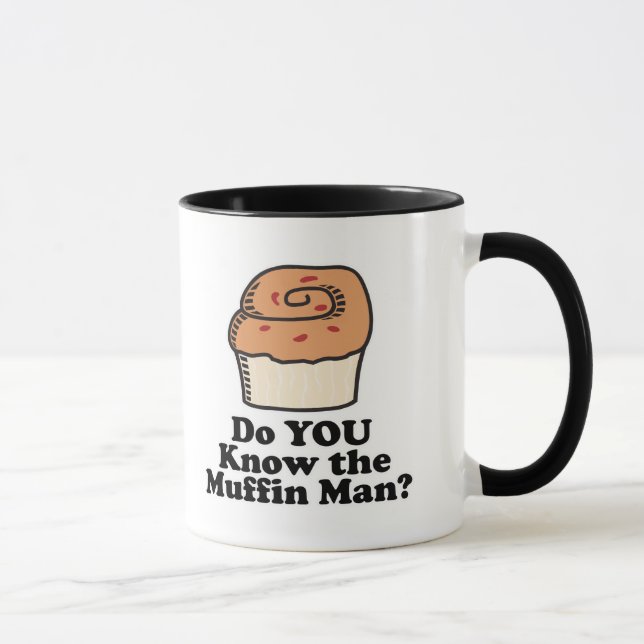 kenne den Muffinmann Tasse (Rechts)