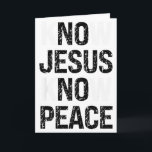 Kenne Jesus Kenne Frieden Christliche Vibes  Karte<br><div class="desc">Kenne Jesus Kenne Frieden Christliche Vibes</div>