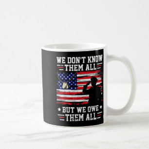 Kenne sie nicht alle, aber wir schulden sie alle U Kaffeetasse