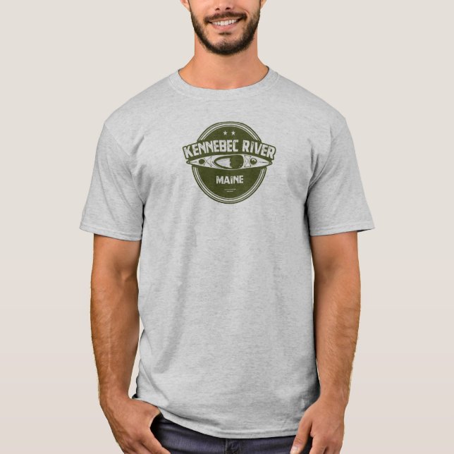 Kennebec River, Maine T-Shirt (Vorderseite)