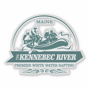 Kennebec River (R) Aufkleber