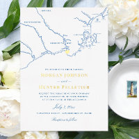 Kennebunkport Maine Wedding Elegant Navy und Gold