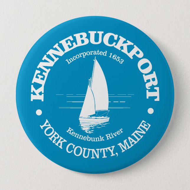 Kennebunkport (Segelboot) Button (Vorderseite)