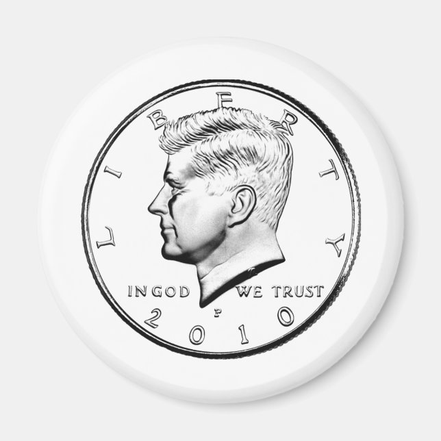 KENNED HALF DOLLAR MAGNET (Vorne)