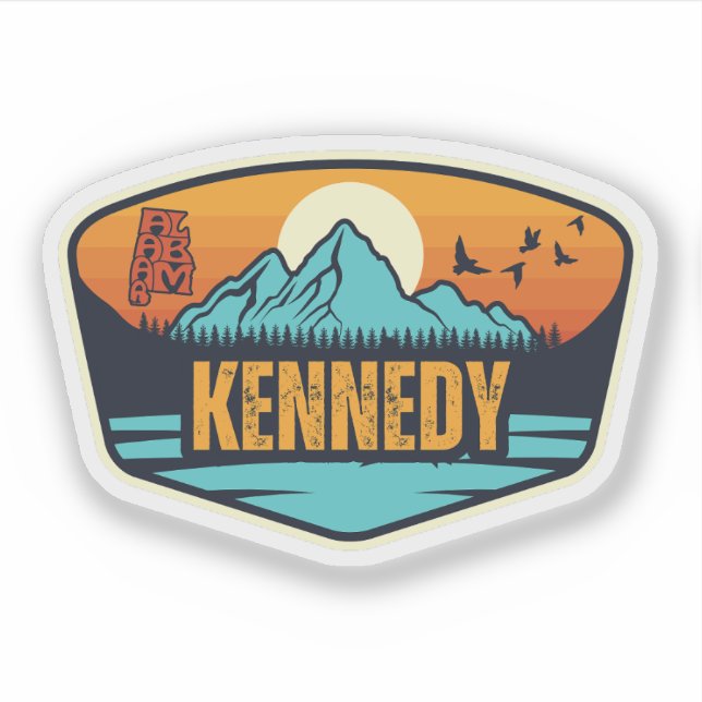 Kennedy, Alabama Aufkleber (Vorderseite)