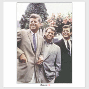 Kennedy Brothers, Präsident John, Robert & Ted Aufkleber