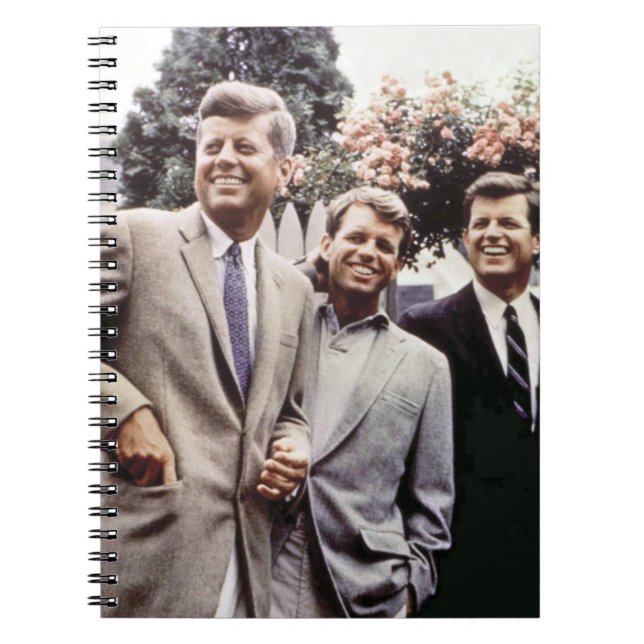 Kennedy Brothers, Präsident John, Robert & Ted Notizblock (Vorderseite)