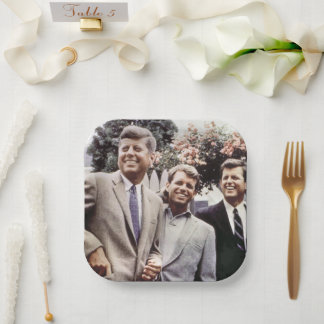 Kennedy Brothers, Präsident John, Robert & Ted Pappteller