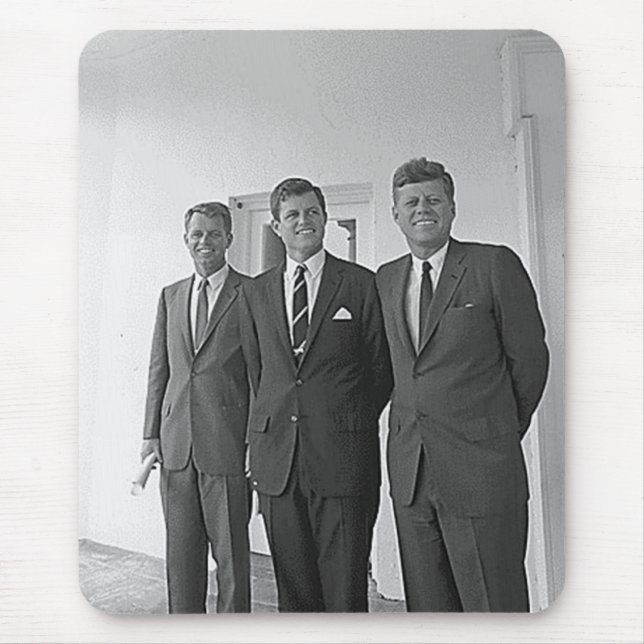 Kennedy-Brüder, John, Ted, Robert Mousepad (Vorne)