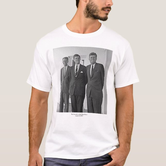 Kennedy-Brüder, John, Ted, Robert T-Shirt (Vorderseite)