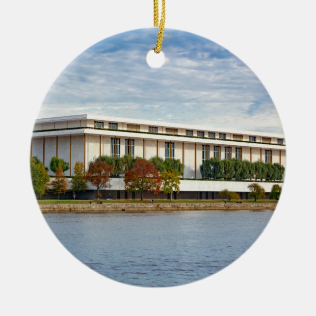 Kennedy Center Keramik Ornament (Vorne)