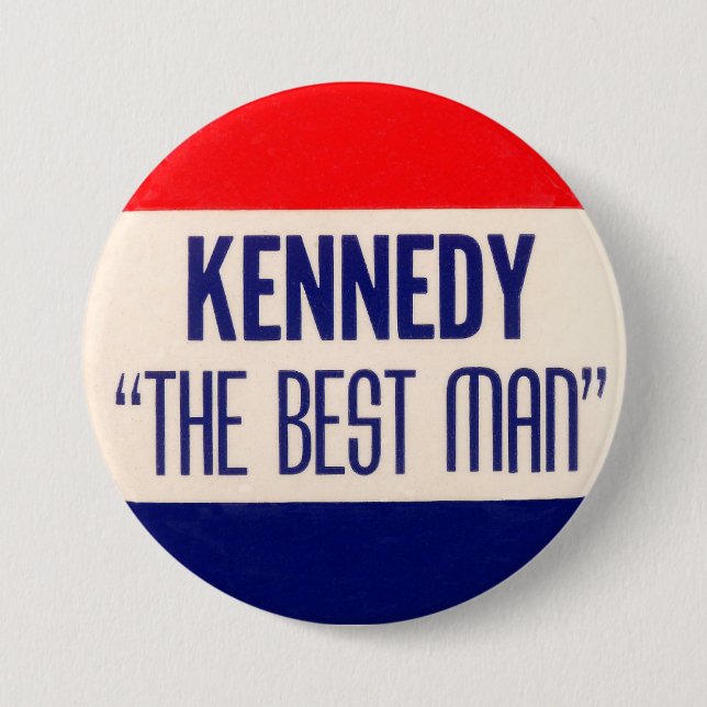 Kennedy "der Trauzeuge " Button (Vorderseite)