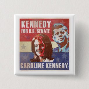 Kennedy fängt Kampagne für Senat an Button
