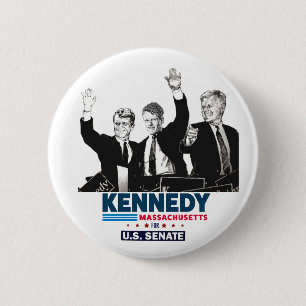 Kennedy für den US-Senat Button