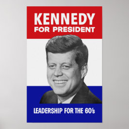Kennedy für Präsident 1960 Poster