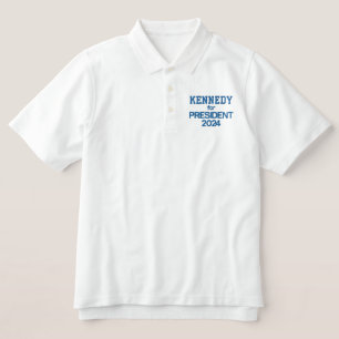 KENNEDY FÜR PRÄSIDENT 2024 bestickter Polo für Män