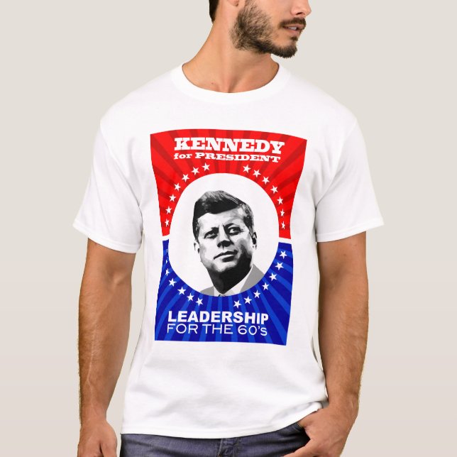 Kennedy für Präsidenten T-Shirt (Vorderseite)
