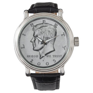 Kennedy Halb Dollar Armbanduhr