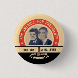 Kennedy/Johnson Button