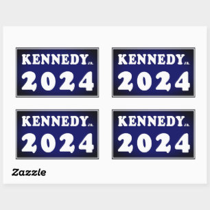 Kennedy Jr. 2024 Rechteckiger Aufkleber