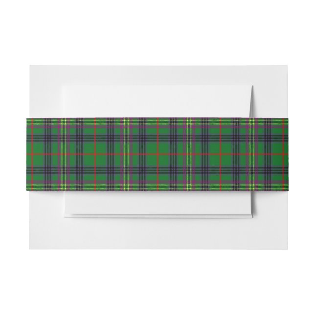 Kennedy Scottish Tartan Belly Band (Vorderseite Beispiel)