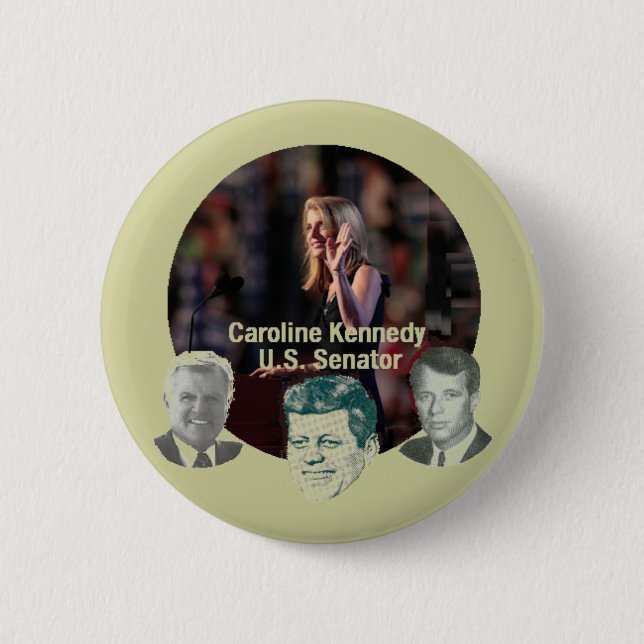 KENNEDY-Senats-Knopf Button (Vorderseite)