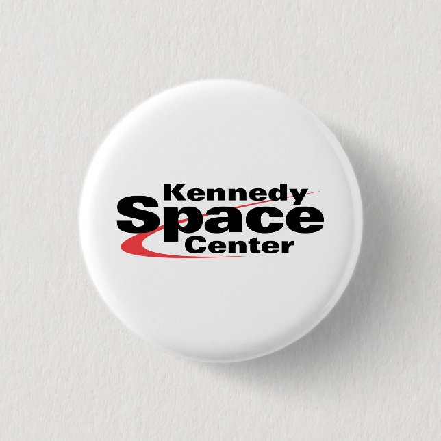 Kennedy Space Center Button (Vorderseite)