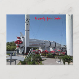 Kennedy Space Center Postcard Postkarte