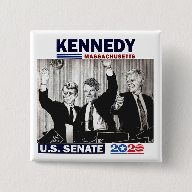 Kennedy US Senat 2020 Button (Vorderseite)