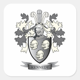 Kennedy-WappenI Quadratischer Aufkleber
