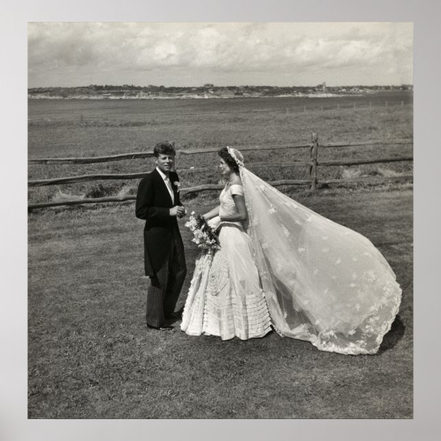 Kennedy Wedding Canvas Print Poster (Vorne)