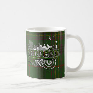 Kennedytartan-Schmutz Kaffeetasse