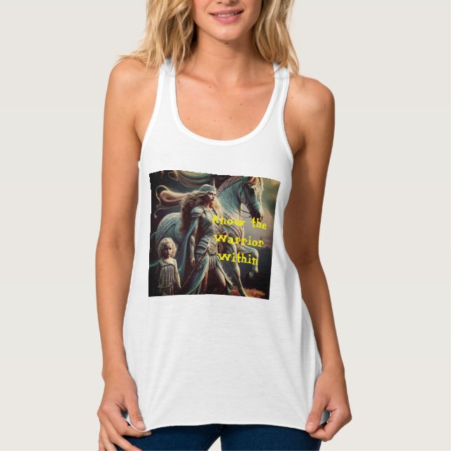 Kennen Sie den Krieger innerhalb Tank Top (Vorderseite)
