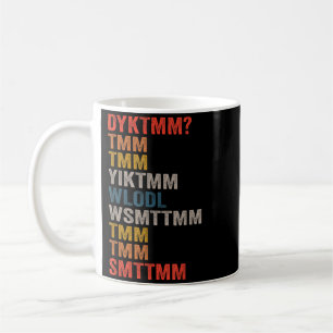 Kennen Sie den Muffin-Mann Dyktmm Lustige Aussage Kaffeetasse