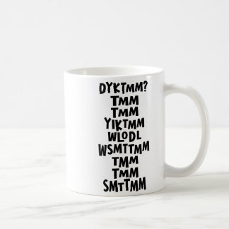 Kennen Sie den Muffin-Mann Dyktmm Nostalgie Lustig Kaffeetasse