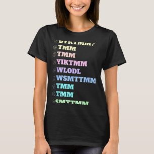 Kennen Sie den Muffin-Mann Dyktmm Nostalgie Lustig T-Shirt