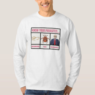 Kennen Sie Ihre Parasiten - Anti-Billionaire-T - S T-Shirt